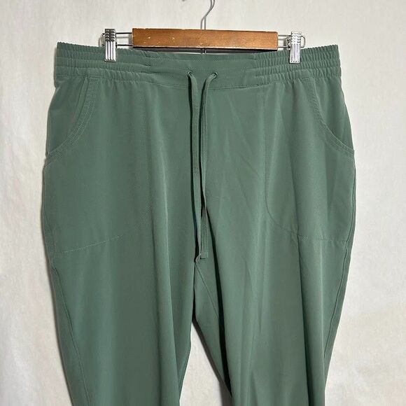 Duluth Trading Womens Pull-on Pier Genius Jogger Pants L Green Athleisure - Picture 4 of 9